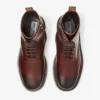 Botas Rowan Derby de piel de becerro encerada color castaño