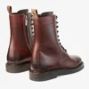 Botas Rowan Derby de piel de becerro encerada color castaño