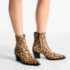Botines Cece 60 Botines de potro con estampado de leopardo natural Botines Cece 60 Botines de potro con estampado de leopardo natural