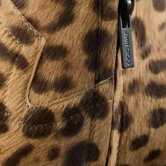 Botines Cece 60 Botines de potro con estampado de leopardo natural Botines Cece 60 Botines de potro con estampado de leopardo natural