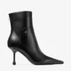 Botines Cycas 80 en piel napa negra Botines Cycas 80 en piel napa negra