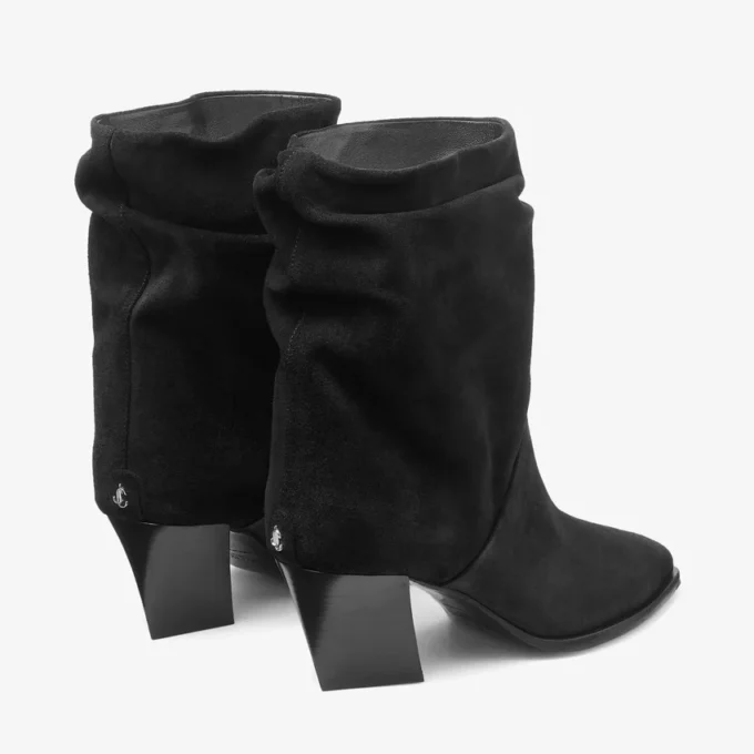 Botines Hart 60 Botines de ante negro aterciopelado Botines Hart 60 Botines de ante negro aterciopelado