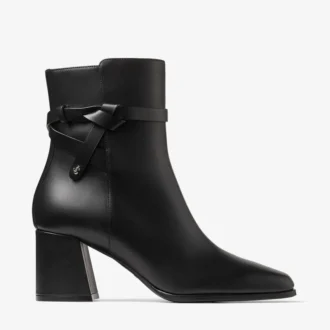 Botines Lawton 65 en piel de becerro negra