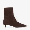 Botines Lory 35 de ante color chocolate Botines Lory 35 de ante color chocolate