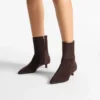 Botines Lory 35 de ante color chocolate Botines Lory 35 de ante color chocolate