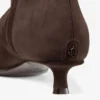 Botines Lory 35 de ante color chocolate Botines Lory 35 de ante color chocolate