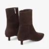 Botines Lory 35 de ante color chocolate Botines Lory 35 de ante color chocolate