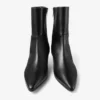 Botines Lory 35 en piel de becerro negra