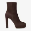 Botines Marene 120 de ante color chocolate Botines Marene 120 de ante color chocolate