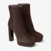 Botines Marene 120 de ante color chocolate Botines Marene 120 de ante color chocolate