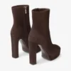 Botines Marene 120 de ante color chocolate Botines Marene 120 de ante color chocolate