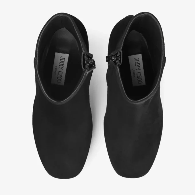 Botines Marene 120 de ante negro Botines Marene 120 de ante negro