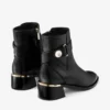Botines Noor 45 de piel negra Botines Noor 45 de piel negra