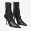 Botines Scarlett 95 de piel napa negra Botines Scarlett 95 de piel napa negra