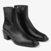 Botines Wilder de piel de becerro negra con detalles metálicos Botines Wilder de piel de becerro negra con detalles metálicos