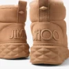 Botines Xan de ante color toffee con borreguillo Botines Xan de ante color toffee con borreguillo