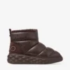 Botines Xan de piel napa suave color chocolate con forro de piel de oveja Botines Xan de piel napa suave color chocolate con forro de piel de oveja