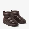 Botines Xan de piel napa suave color chocolate con forro de piel de oveja Botines Xan de piel napa suave color chocolate con forro de piel de oveja