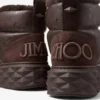 Botines Xan de piel napa suave color chocolate con forro de piel de oveja Botines Xan de piel napa suave color chocolate con forro de piel de oveja