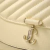 Cartera Curve con cadena Cartera de cuero Biker acolchado color mantequilla con cadena Cartera Curve con cadena Cartera de cuero Biker acolchado color mantequilla con cadena