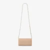 Cartera Curve con cadena Cartera de piel Biker acolchada Chai con cadena Cartera Curve con cadena Cartera de piel Biker acolchada Chai con cadena