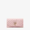 Cartera Curve con cadena Carterita acolchada de encaje jimmy choo con barra JC de cristal Cartera Curve con cadena Carterita acolchada de encaje jimmy choo con barra JC de cristal