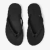 Chanclas Diamond de goma negra Chanclas Diamond de goma negra