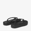 Chanclas Diamond de goma negra Chanclas Diamond de goma negra