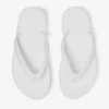 Chanclas Diamond en blanco óptico de goma Chanclas Diamond en blanco óptico de goma