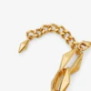 Collar de cadena Diamond Collar de cadena Diamond con acabado dorado Collar de cadena Diamond Collar de cadena Diamond con acabado dorado