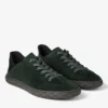 Diamond Flex M: zapatillas de caña baja en ante verde británico y mezcla de piel Diamond Flex M: zapatillas de caña baja en ante verde británico y mezcla de piel