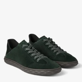 Diamond Flex M: zapatillas de caña baja en ante verde británico y mezcla de piel