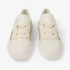 Diamond Light Flex F Zapatillas de mezcla de piel dorada y color café con leche y malla tejida metalizada Diamond Light Flex F Zapatillas de mezcla de piel dorada y color café con leche y malla tejida metalizada