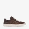 Diamond Light Flex F: zapatillas deportivas de mezcla de piel en tonos chocolate y latte y rafia fina Diamond Light Flex F: zapatillas deportivas de mezcla de piel en tonos chocolate y latte y rafia fina