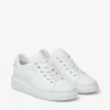Diamond Light Maxi F: zapatillas bajas de piel napa blanca con suela de plataforma Diamond Light Maxi F: zapatillas bajas de piel napa blanca con suela de plataforma