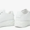 Diamond Light Maxi F: zapatillas bajas de piel napa blanca con suela de plataforma Diamond Light Maxi F: zapatillas bajas de piel napa blanca con suela de plataforma