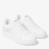 Diamond Maxi M Zapatillas de piel acolchada con diseño de rombos en blanco Diamond Maxi M Zapatillas de piel acolchada con diseño de rombos en blanco