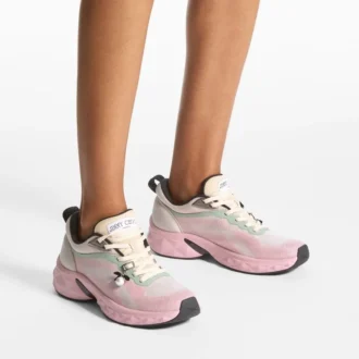Diamond Run F Moon and Rose Knit Jacquard Mix Zapatillas