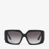 Gafas de sol Ariana con montura cuadrada negra Gafas de sol Ariana con montura cuadrada negra
