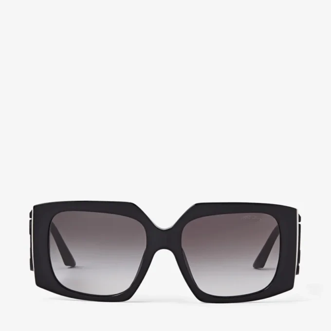 Gafas de sol Ariana con montura cuadrada negra Gafas de sol Ariana con montura cuadrada negra