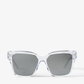 Gafas de sol cuadradas Giava con purpurina de cristal