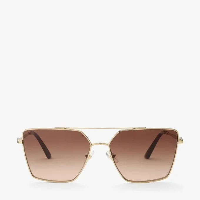 Gafas de sol cuadradas Joss en oro pálido Gafas de sol cuadradas Joss en oro pálido