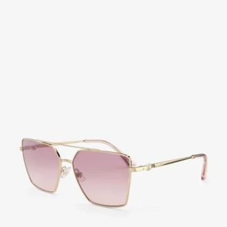 Gafas de sol cuadradas Joss en oro pálido
