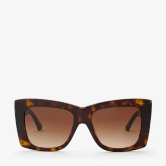 Gafas de sol cuadradas Juliana en marrón habana