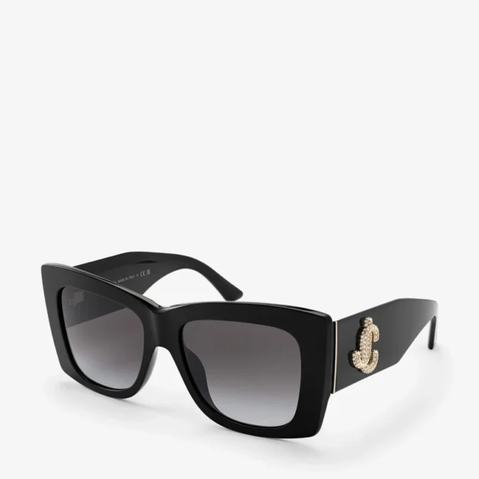 Gafas de sol cuadradas Juliana en negro Gafas de sol cuadradas Juliana en negro