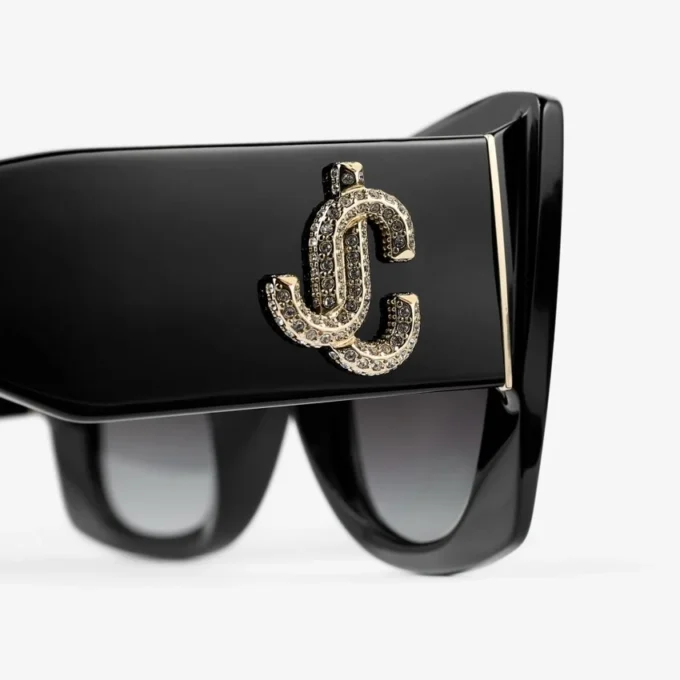 Gafas de sol cuadradas Juliana en negro Gafas de sol cuadradas Juliana en negro