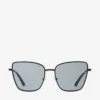 Gafas de sol cuadradas Orli en negro mate Gafas de sol cuadradas Orli en negro mate
