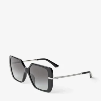 Gafas de sol cuadradas Pati en negro