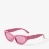 Gafas de sol de ojo de gato Leyla en rosa caramelo Gafas de sol de ojo de gato Leyla en rosa caramelo