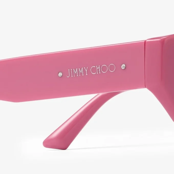Gafas de sol de ojo de gato Leyla en rosa caramelo Gafas de sol de ojo de gato Leyla en rosa caramelo